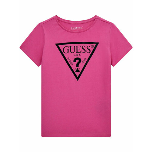 Футболка GUESS, размер 152, розовый