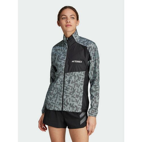 Куртка спортивная adidas, размер XS [INT], серый куртка adidas neo vibe windbreaker ia6780 синий