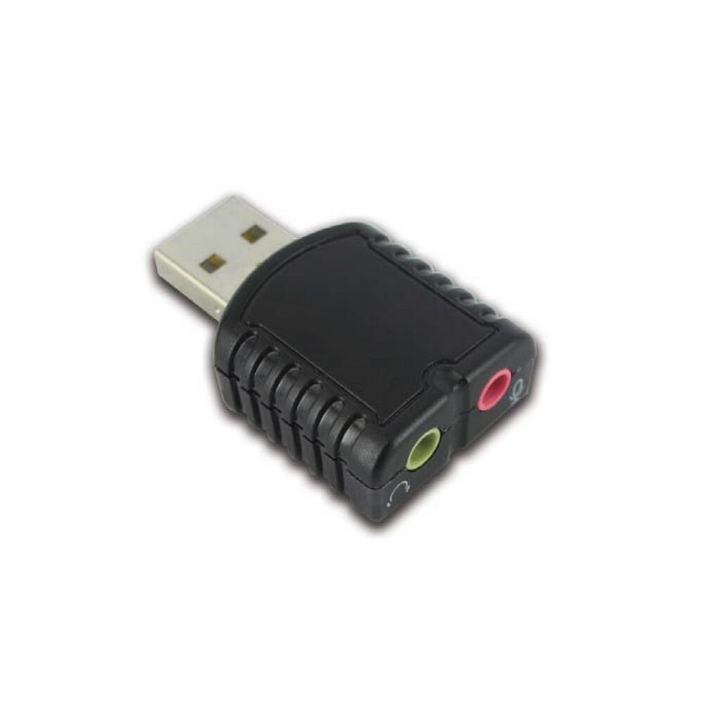 Внешняя звуковая карта Speed Dragon USB Черная (FG-UAU02D-1AB-BU01)