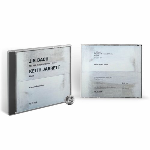 Keith Jarrett - Bach: The Well-Tempered Clavier, Book I (2CD) 2019 Jewel Аудио диск