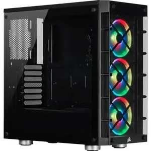 Корпус Corsair iCUE 465X RGB CC-9011188-WW Mid-Tower ATX Smart Case — Black