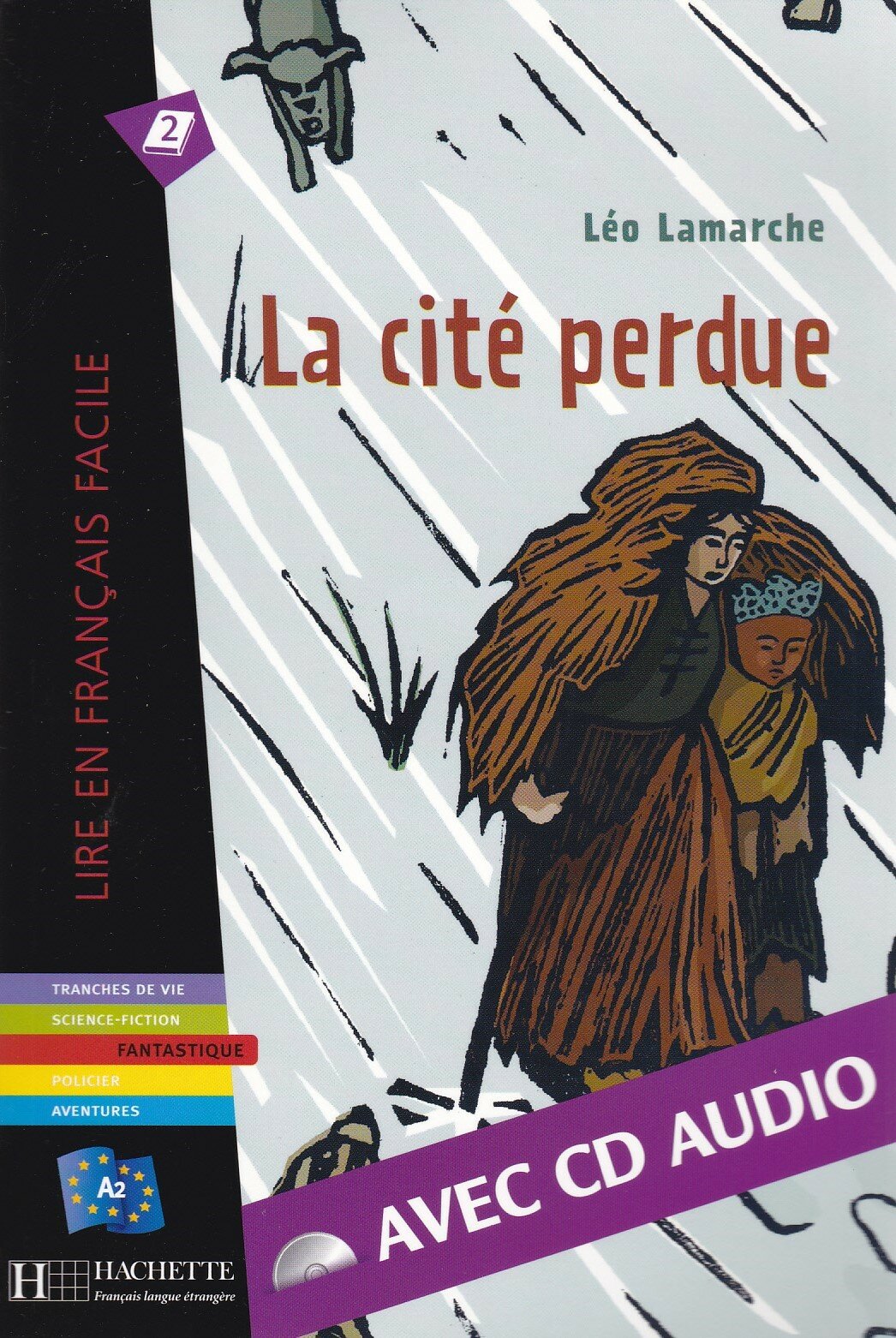 Книга LFF A2 - La cite perdue + CD audio - фото №3