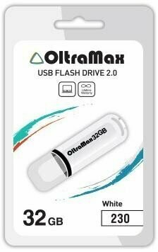 USB флэш-накопитель (OLTRAMAX OM-32GB-230-белый)