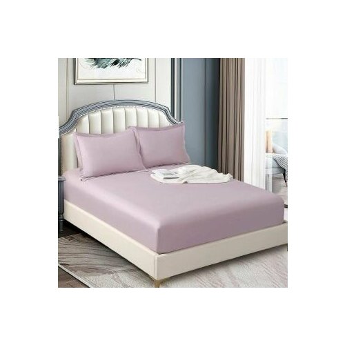 Комплект из простыни на резинке и наволочек Miss Mari Satin Exclusive WD272 160х200x3050х70 5800₽