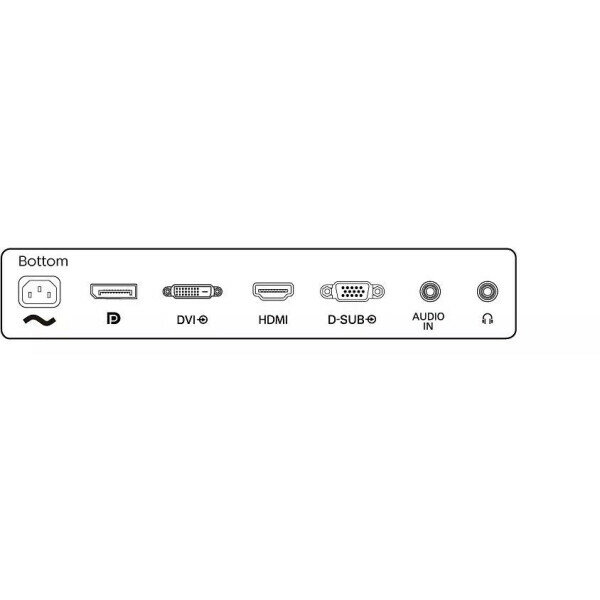 Монитор 23,8" Philips 242S1AE, FHD, IPS, VGA, DVI, HDMI, DP Черный 242S1AE/00 - фото №19