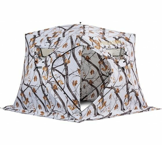 Палатка HIGASHI Winter Camo Pyramid 2,3*2,3*2,0м, NYLON 300D, 4-местная