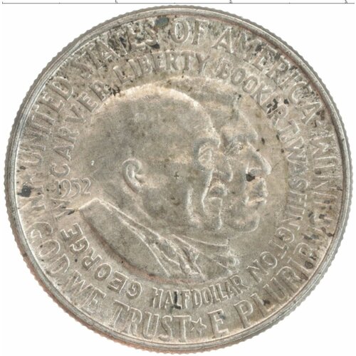Клуб Нумизмат Монета 1/2 доллара Америки 1952 года Серебро Букер Т