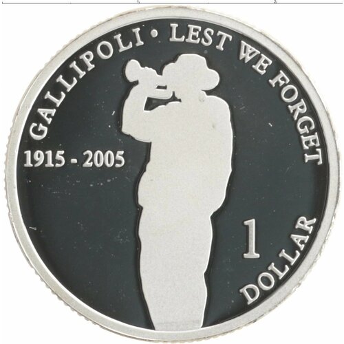 Клуб Нумизмат Монета доллар Австралии 2005 года Серебро Первая Мировая война