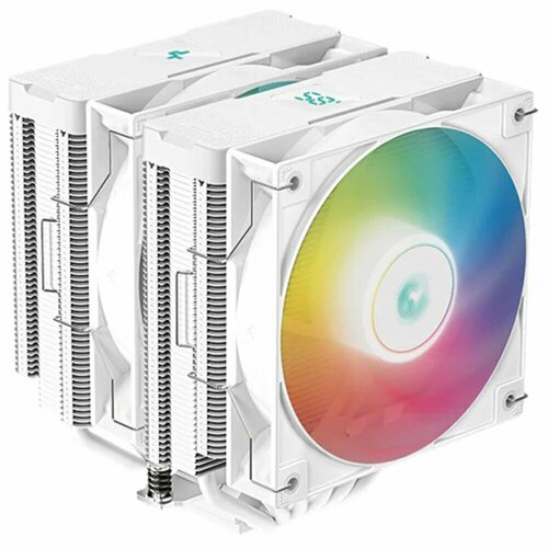 Охлаждение CPU Cooler for CPU Deepcool AG620 Digital WH ARGB 260W 1155/1156/1150/1200/1700/AM4/AM5 охлаждение cpu cooler for cpu deepcool theta 21 pwm s1150 1155 1156 низкопрофильный