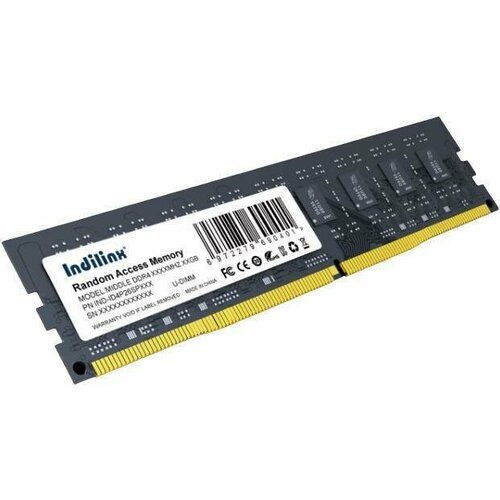 INDILINX Модуль памяти DIMM 8GB DDR4-2666 IND-ID4P26SP08X INDILINX 267000₽