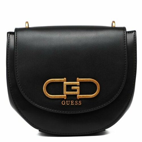 Сумка кросс-боди GUESS, черный pu leather crossbody bags simple female brand alligator pattern shoulder crossbody bags ladies semicircle saddle handbags