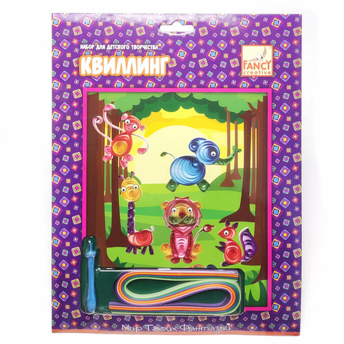 Квиллинг Весенний Лес 2 24х29 см 179₽