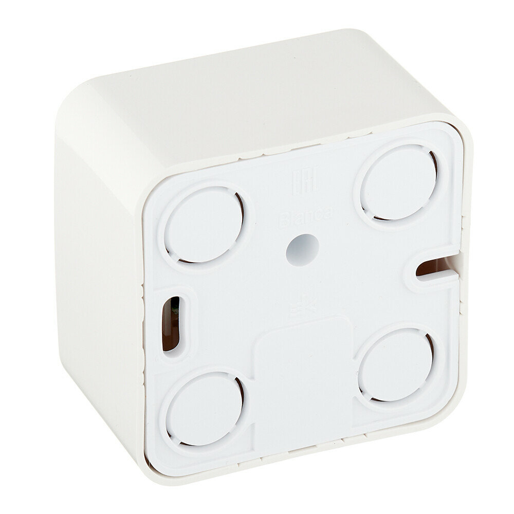 Blanca BLNIA045112 Розетка комбинированная (RJ45+RJ11, в сборе, открытая установка, молоко) Schneider Electric - фото №8