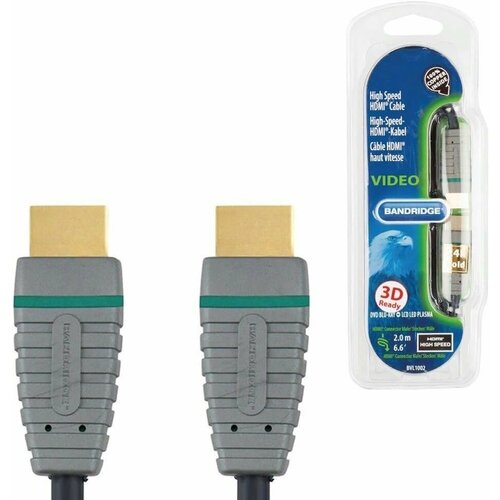 HDMI кабель 2.0 метра Bandridge BVL1002