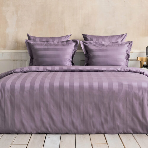 Комплект постельного белья La Prima постельное бельё мако-сатин виолет, размер Семейный (145x215см - 2)