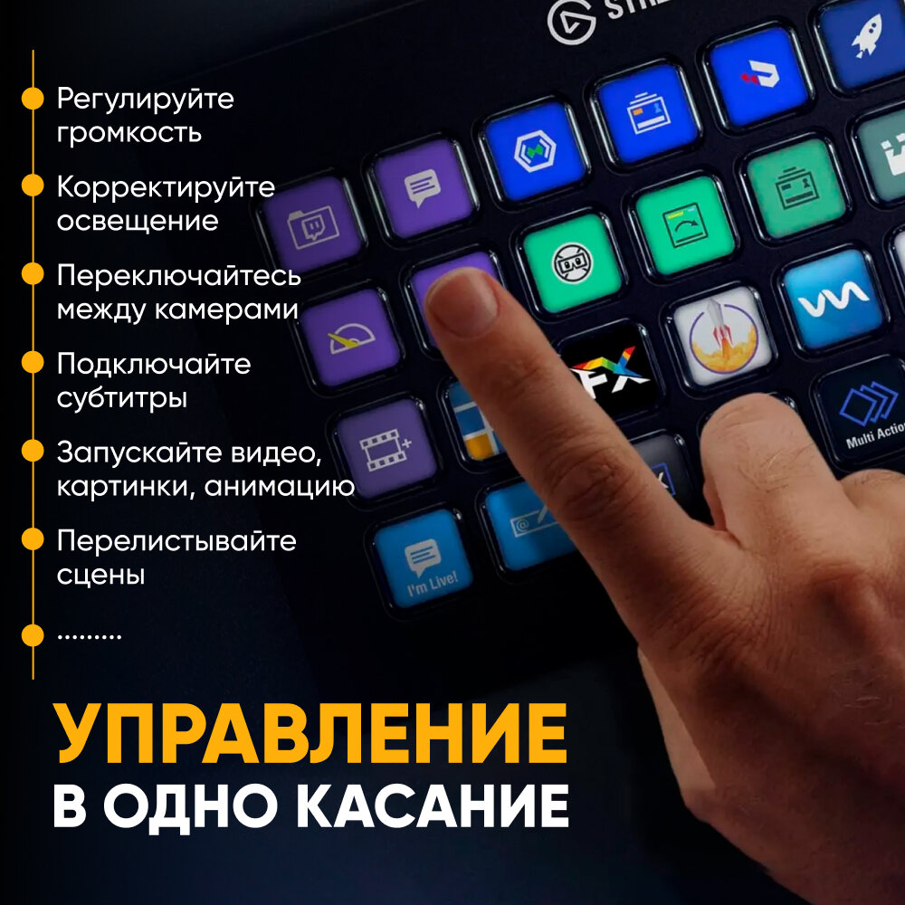 Панель Stream Deck Elgato - фото №15