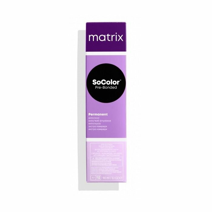 Краска для волос Matrix 510NA (510.01), SoColor Pre-Bonded с бондером, 90мл