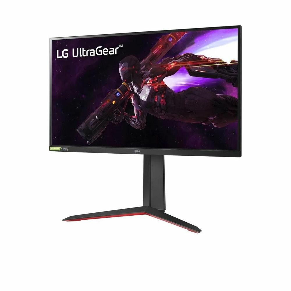LG Монитор LG 27" 27GP850-B Black (IPS, 2560x1440, HDMI+HDMI+DP, 1 ms, 178°/178°, 400 cd/m, 1000:1, 165Hz, Pivot) 27GP850 — фото 1