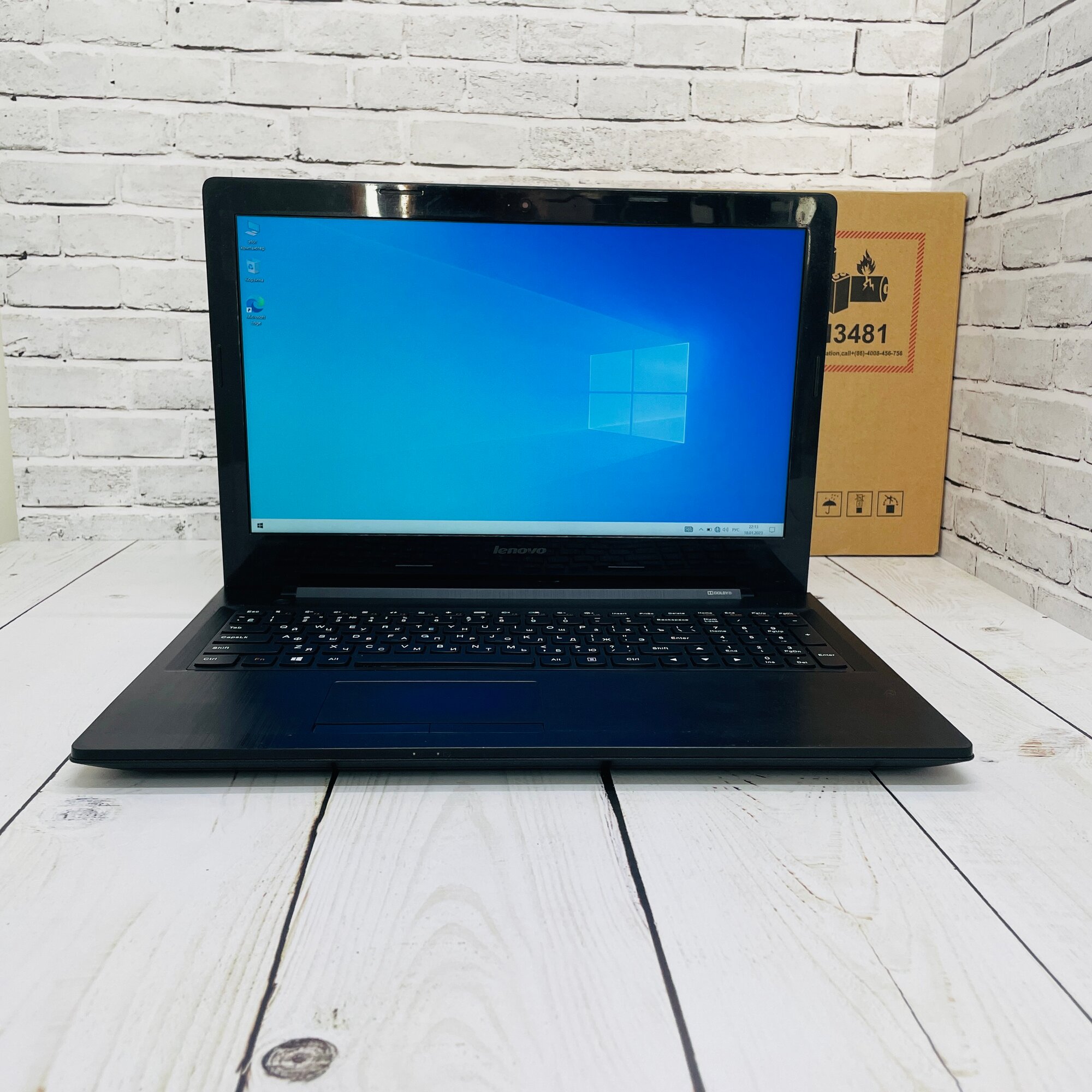 Игровой ноутбук Lenovo G50-30 - 15.6", Intel Pentium N3540, 4Gb DDR3, 128Gb SSD, Intel HD