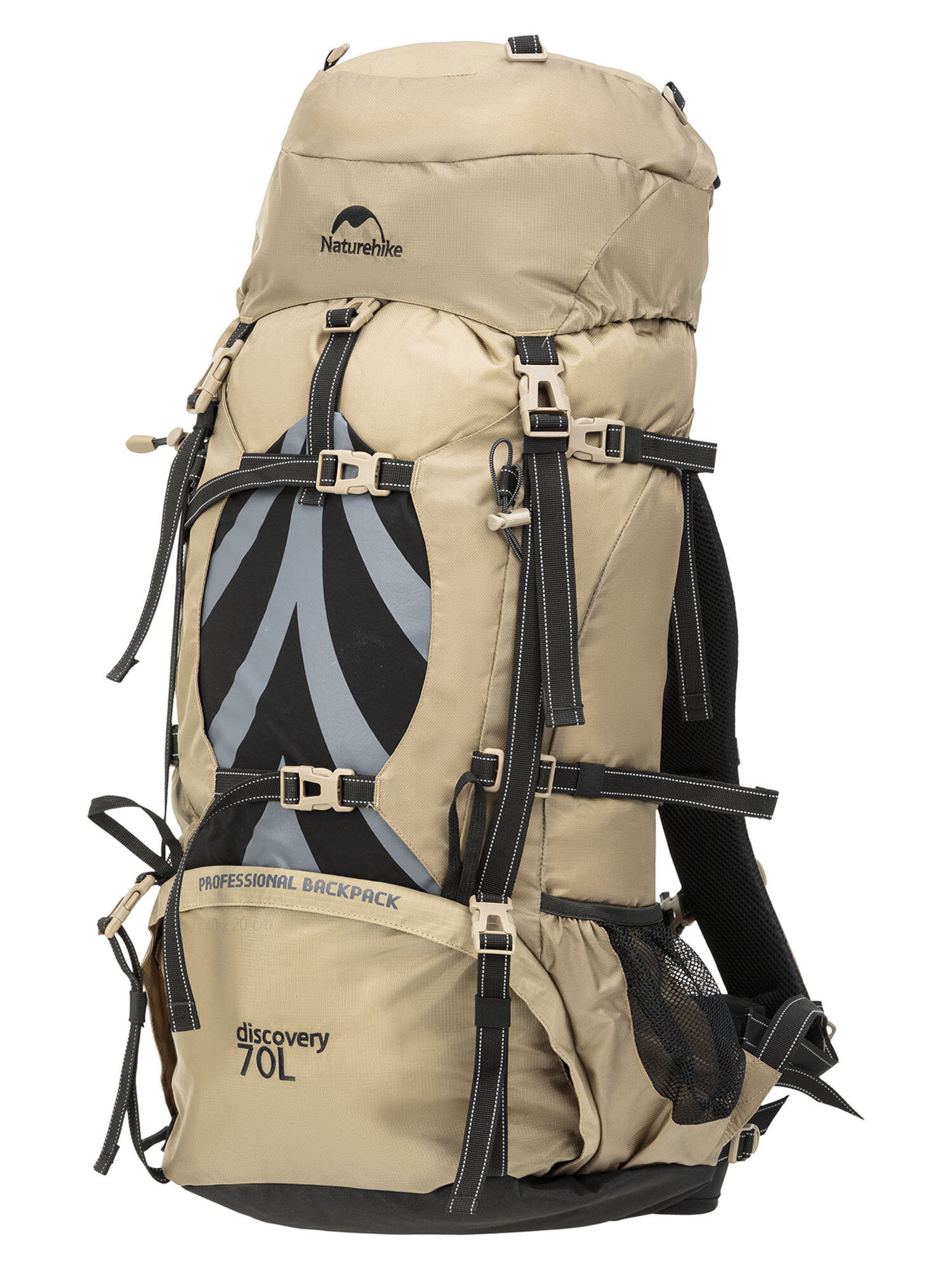 Рюкзак Naturehike Discovery 70 L Brown