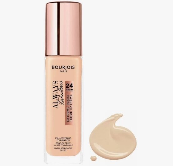 Тональный крем Bourjois Always Fabulous Fond de Teint 100 Ivoire Rose 30 мл