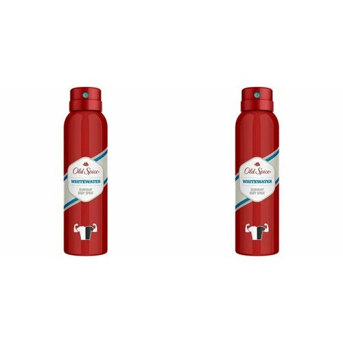 Old Spice White Water - дезодорант- спрей 2х150 мл old spice дезодорант спрей кэпитэн 150 мл 3 штуки