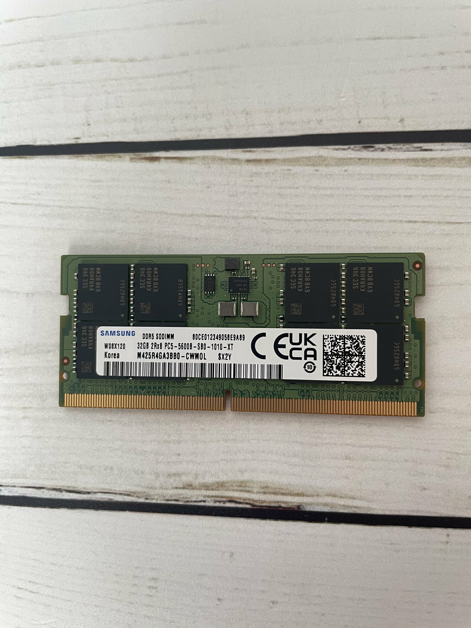 Оперативная память Samsung 32Gb DDR5 SODIMM 5600MHz — фото 1