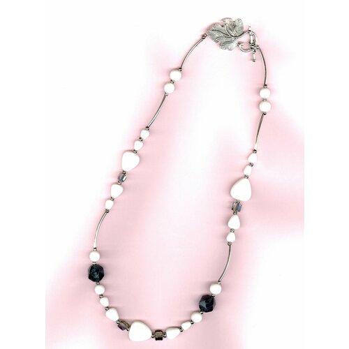 Бусы ARMONIA, белый, зеленый