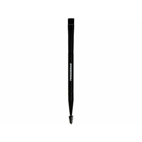Двусторонняя прямая кисть для бровей TWEEZERMAN Flat Brow Brush