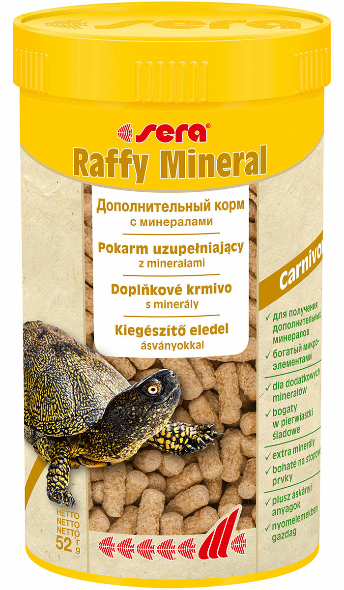 SERA RAFFY I корм для рептилий (250 мл)
