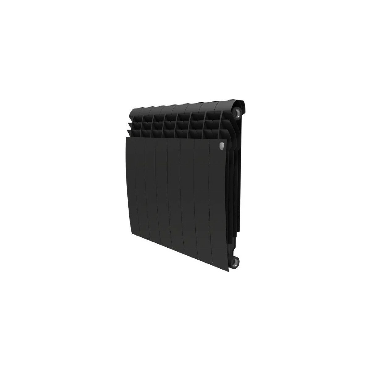 Радиатор отопления ROYAL THERMO Biliner 500 new - 8 секций биметалл Noir Sable
