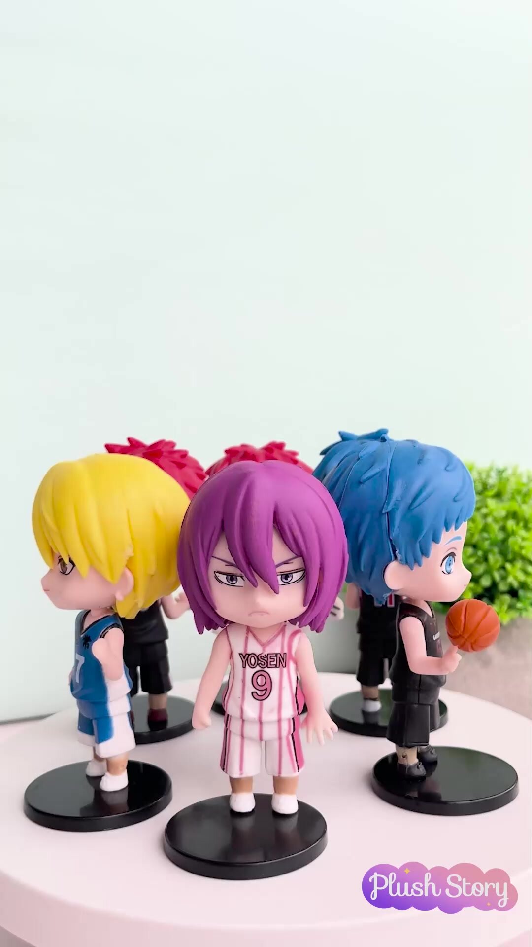 Набор фигурок Куроко Kuroko no Basuke Баскетбол набор из 6 штук ver.2 — фото 1