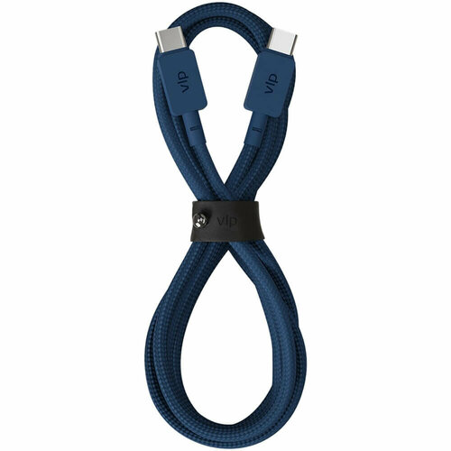 Кабель VLP Nylon Cable USB-CUSB-C 12м темно-синий 1325₽