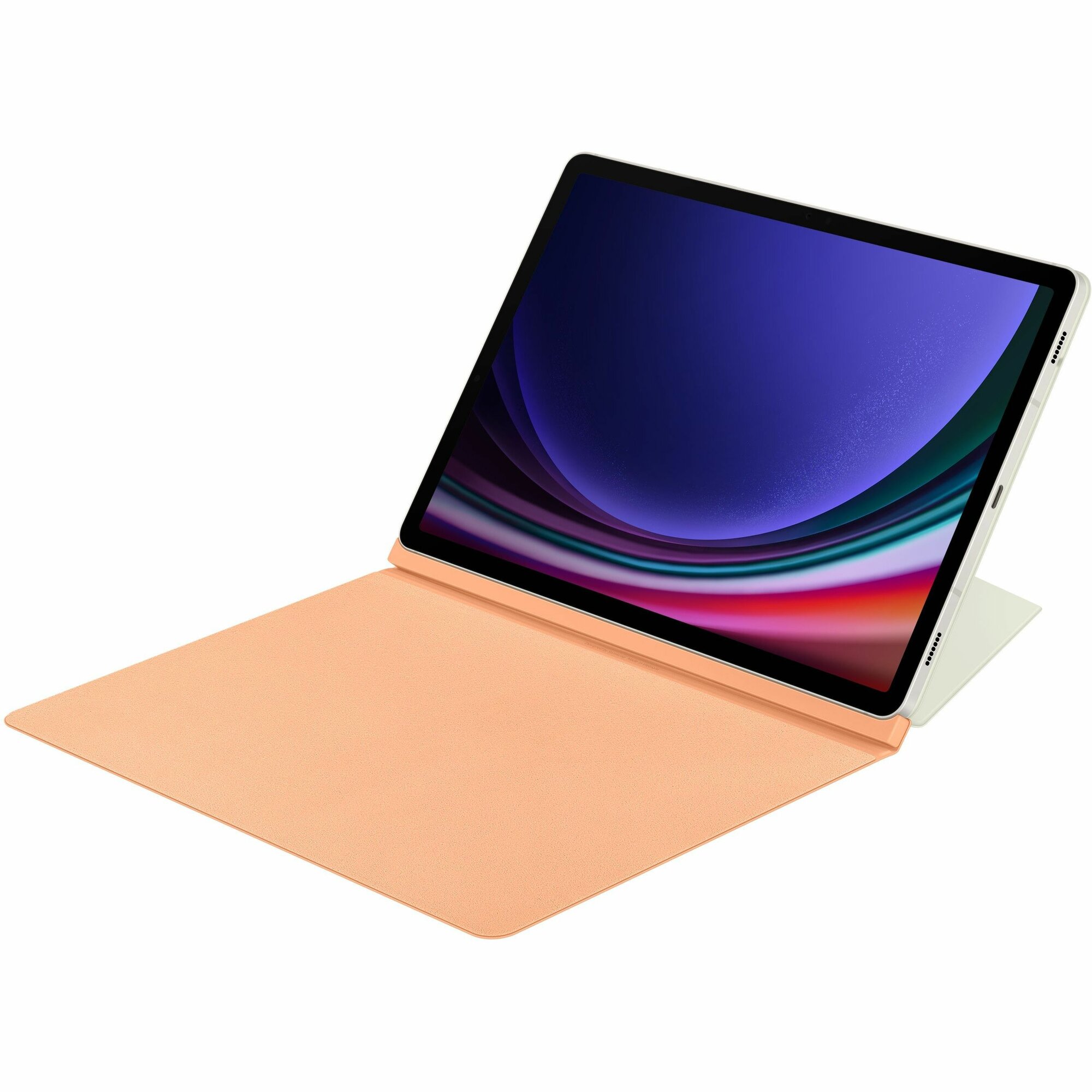 Чехол-книжка Samsung Book Cover Tab S9/S9 FE, оранжевый — фото 1