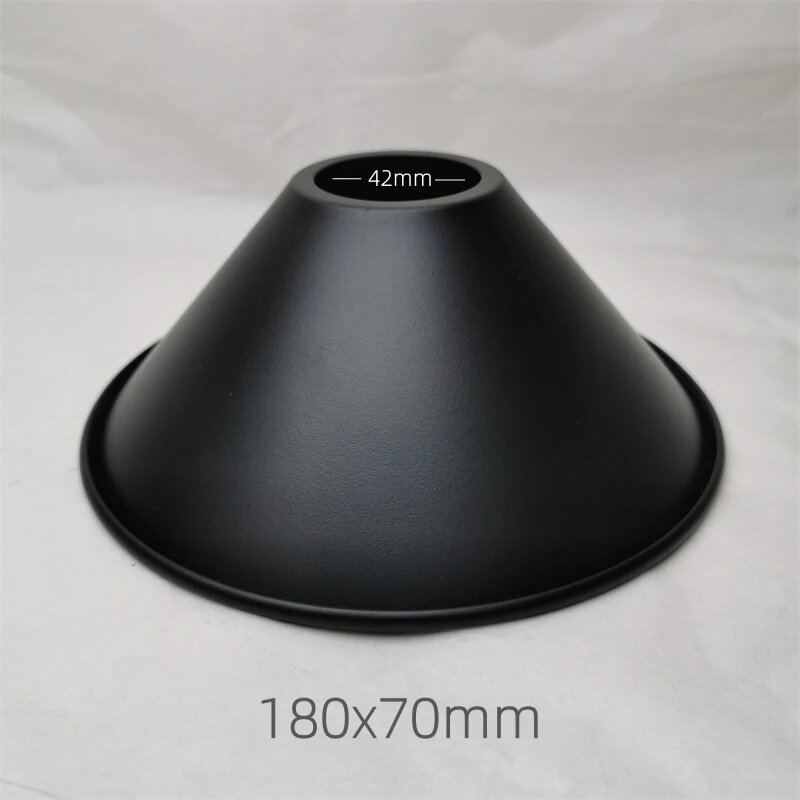 Абажур Calla&Allan черный 180x70A