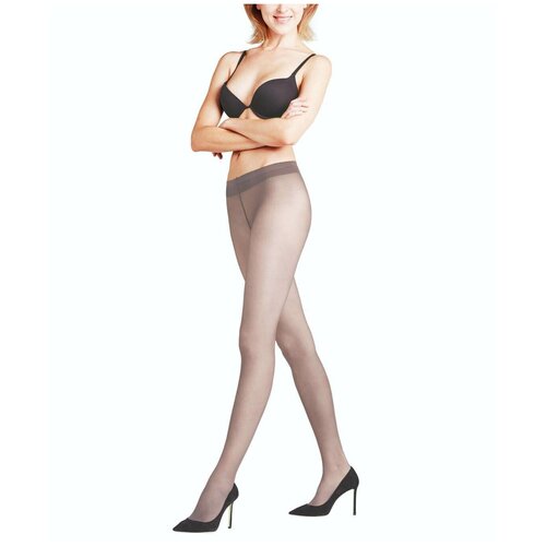 фото Колготки falke matt deluxe, 20 den, с ластовицей, без шортиков, матовые, размер s, серый