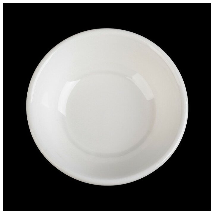 Соусник фарфоровый White Label, 50 мл, d=7,5 см, цвет белый