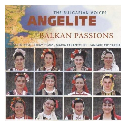 Компакт-Диски, JARO Medien, THE BULGARIAN VOICES ANGELITE - Balkan Passion (CD) компакт диски jaro medien gmbh sonho men mein traum cd