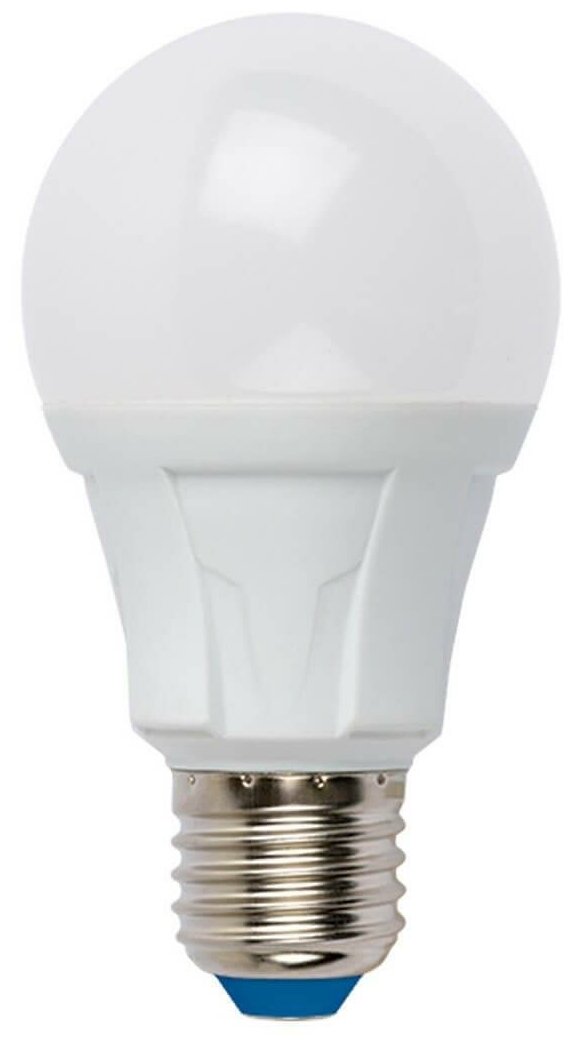 Uniel Лампа светодиодная диммируемая (UL-00004287) Uniel E27 10W 3000K матовая LED-A60 10W/3000K/E27/FR/DIM PLP01WH