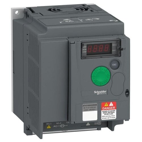 Преобразователь частоты ATV310 2.2кВт 380В 3ф Schneider Electric ATV310HU22N4E, 1шт