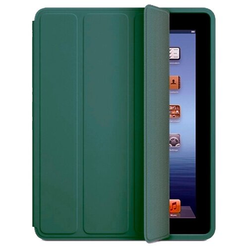 Чехол на iPad Air 3, книжка на планшет диагональю 10.5, противоударный, сосновый зеленый