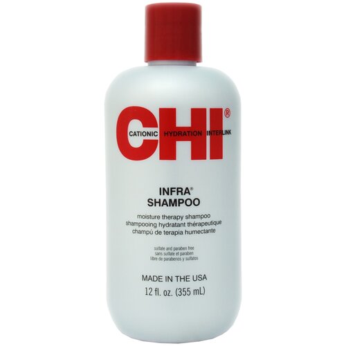 CHI шампунь Infra, 355 мл шампунь для волос chi infra shampoo 355 мл