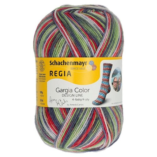 Пряжа DESIGN LINE Schachenmayr REGIA , 100 гр/420 м, цвет 03858 (miron color)