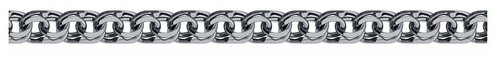Браслет SOKOLOV из чернёного серебра с алмазной гранью 995140804, размер 17 см