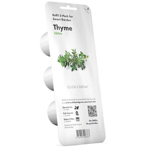 Набор картриджей для умного сада Click and Grow Refill 3-Pack Чабрец (Thyme)