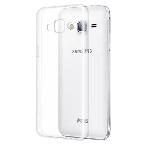 Силиконовый чехол для Samsung Galaxy J3 (2016) J320 прозрачный 1.0 мм