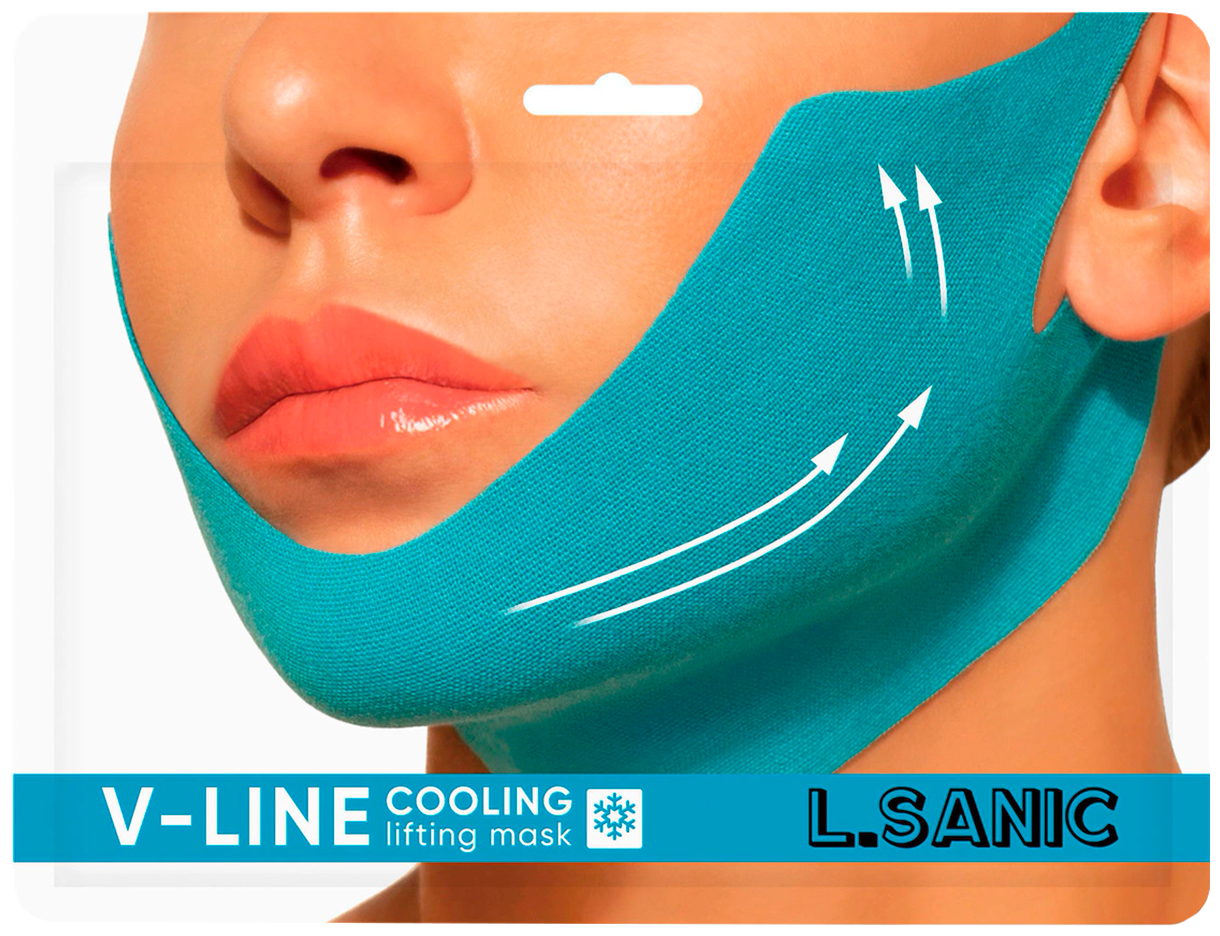 L.SANIC Маска-бандаж для коррекции овала лица с охлаждающим эффектом, 20 г, L.Sanic