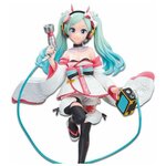 Фигурка Хатсуне Мику в кимоно (Hatsune Miku Espresto Racing Miku 2020) 20 см - изображение