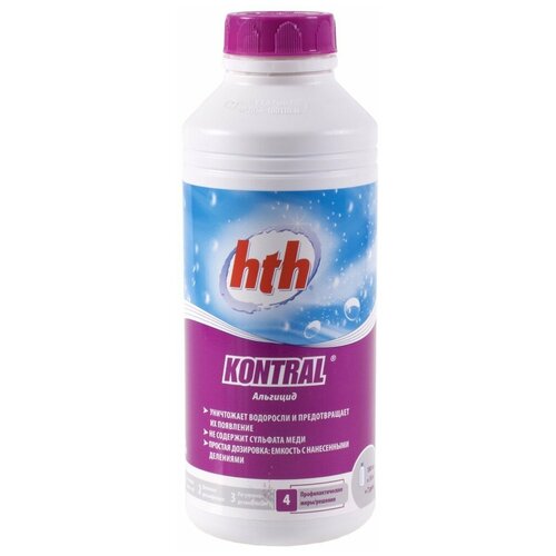 Hth Альгицид hth KONTRAL, 1 л альгицид kontral 1 л