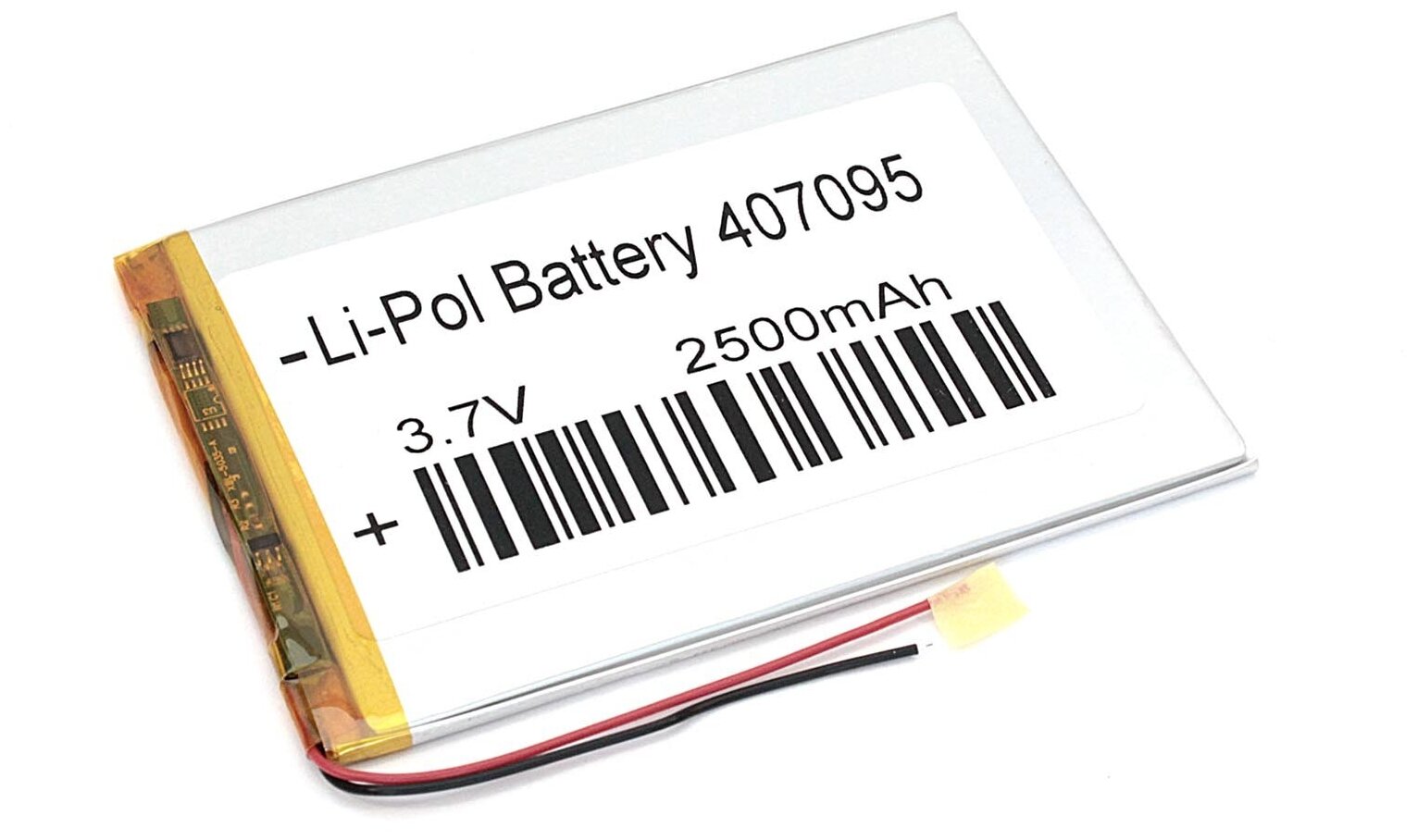 Аккумулятор Li-Pol (батарея) 4*70*95мм 2pin 3.7V/2500mAh